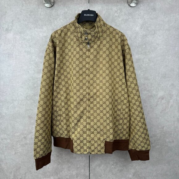 Gucci Other - Brown Gucci GG Monogram Track Jacket